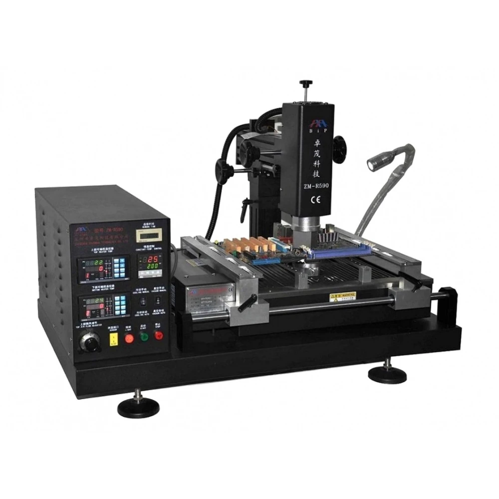 Σταθμός Zhuomao ZM-R590 για συγκόλληση και reballing BGA υψηλής ακρίβειας