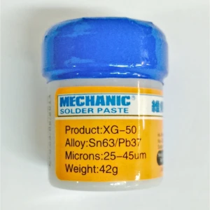 Κόλληση πάστας Mechanic XG-50 Sn63/Pb37 (10CC - 42GR) για ηλεκτρονικές επισκευές