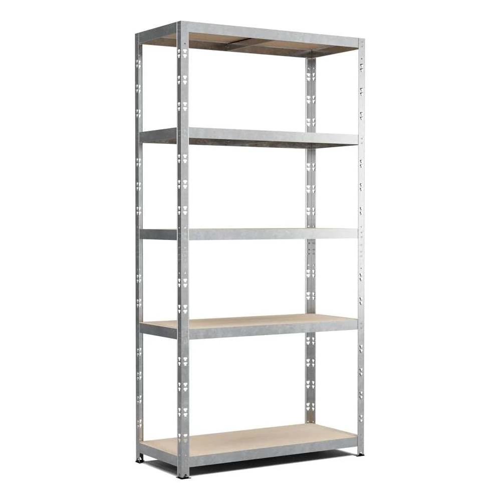 Μεταλλική ραφιέρα 180x90x40 cm στιβαρή και ευέλικτη με 5 ράφια
