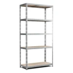 Μεταλλική ραφιέρα 180x90x40 cm στιβαρή και ευέλικτη με 5 ράφια