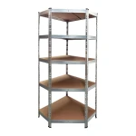 Μεταλλική γωνιακή ραφιέρα 180x70x40 cm με 5 ρυθμιζόμενα ράφια