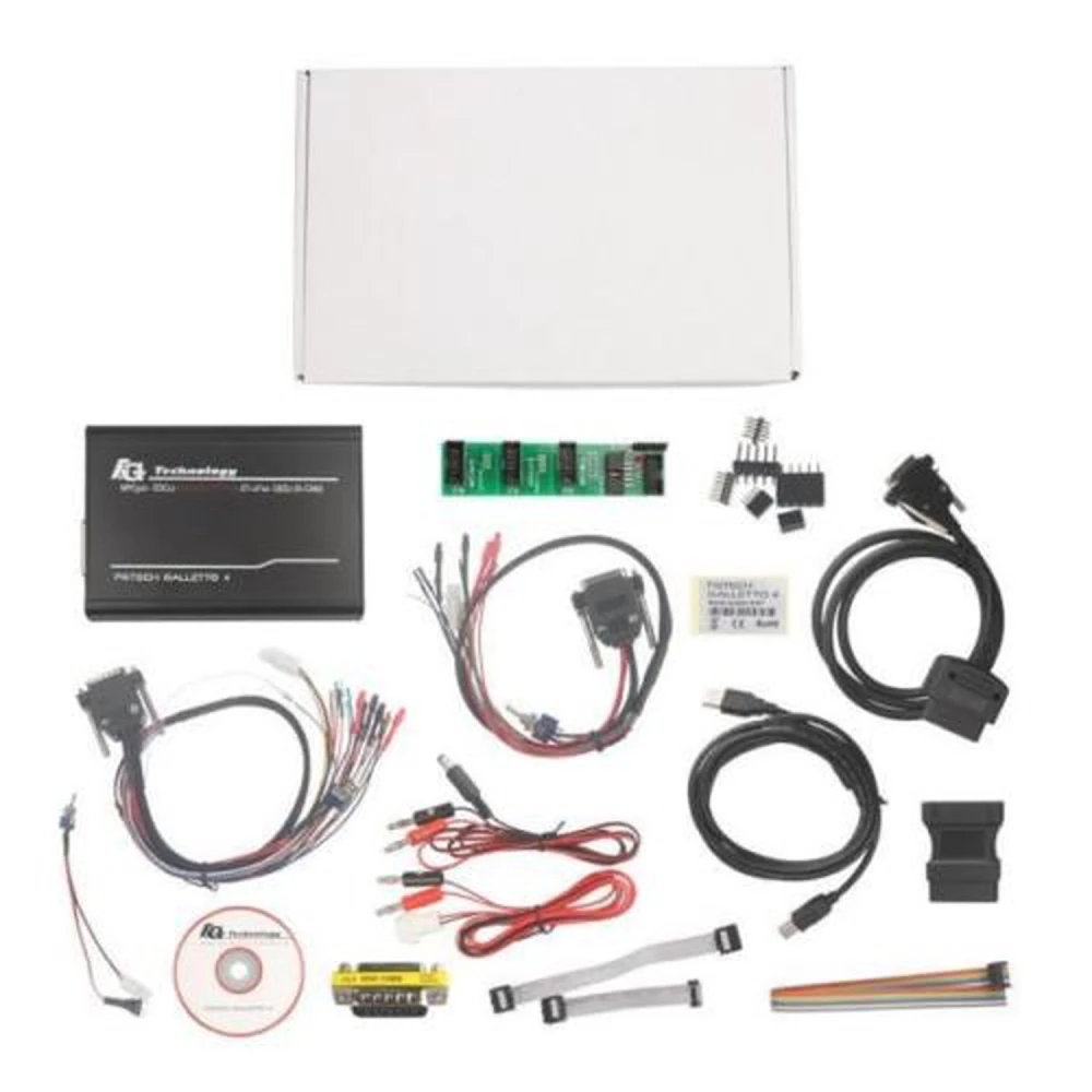 Herramienta FGTech Galletto Master V54 con adaptadores BDM y cables