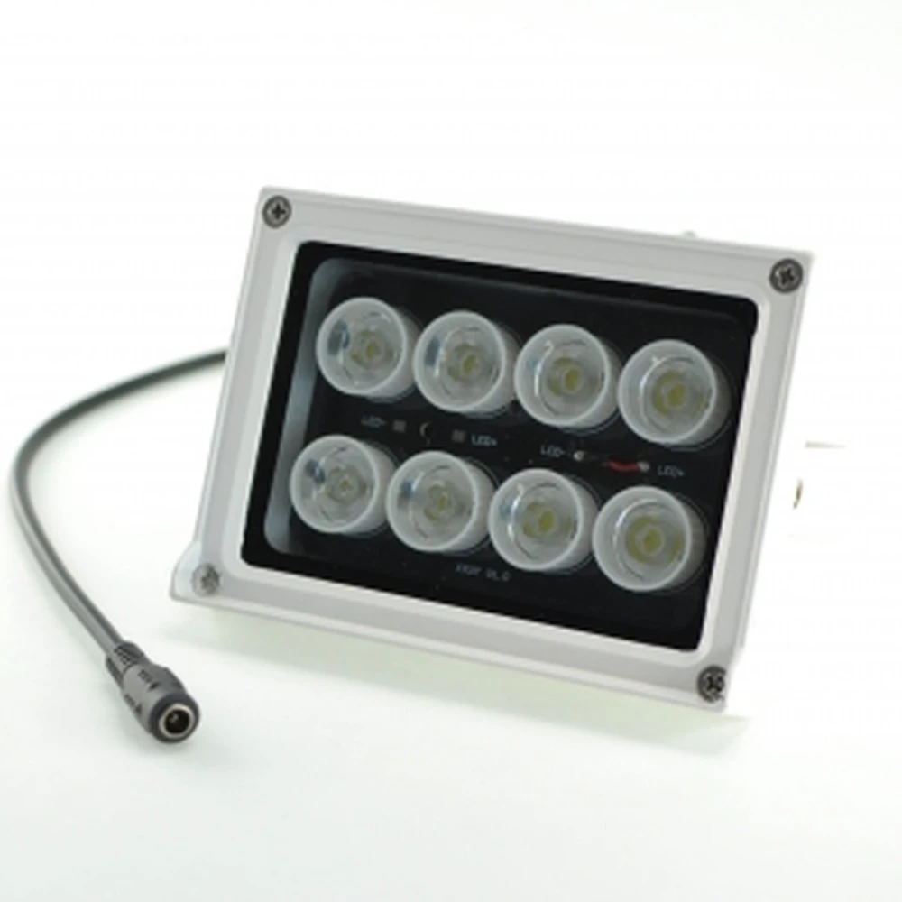 LED προβολέας 12V με αισθητήρα φωτός 10W 6500K για εξωτερικό χώρο