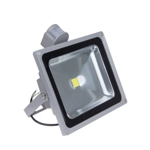 LED προβολέας 50W με αισθητήρα κίνησης και λευκό φως 6000K