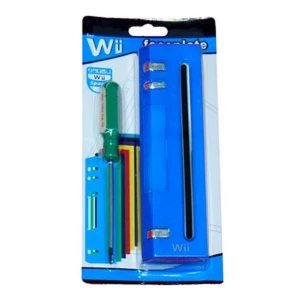 Μπροστινό κάλυμμα Wii μπλε - ανταλλακτικό satkit