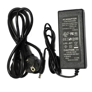 satkit Τροφοδοτικό 12V 5A με βύσμα 5,5mm για LED ταινίες και LCD