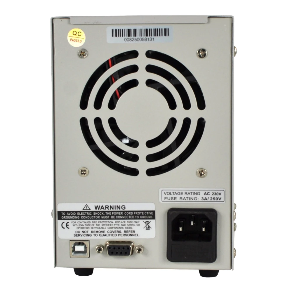 Equipo electrónico Mlink PPS3005 con control programable y protección múltiple