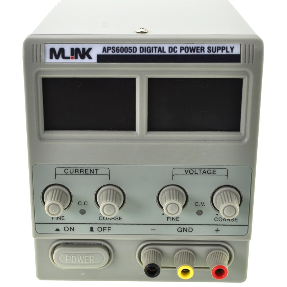 Ρυθμιζόμενο τροφοδοτικό 60V 5A Mlink APS6005D ψηφιακή οθόνη