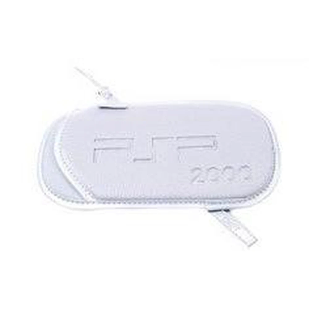 Λευκή θήκη PSP Slim με λουράκι για PSP 2000 και PSP 3000