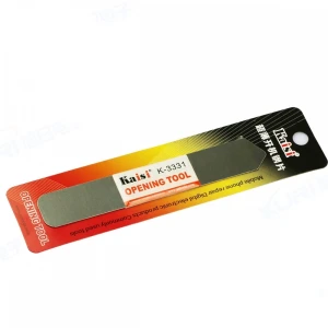 Εύκαμπτο μεταλλικό εργαλείο ανοίγματος 0,2mm Kaisi για επισκευή ηλεκτρονικών