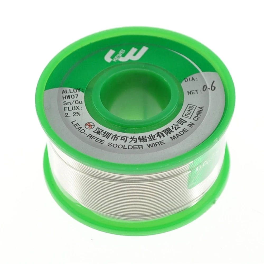 Καλώδιο Κόλλησης Χωρίς Μόλυβδο 0.6 mm Sn99 Ag0.3 Cu0.7 σε Καρούλι 100 g