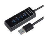 Hub USB 3.0 με 4 θύρες, διακόπτη και υψηλή ταχύτητα για PC και Mac
