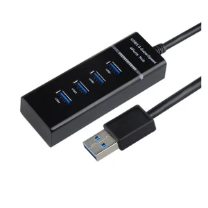 Hub USB 3.0 με 4 θύρες, διακόπτη και υψηλή ταχύτητα για PC και Mac