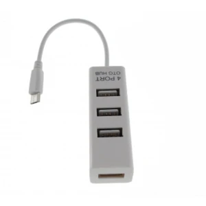 Hub USB OTG Micro USB Android 4 Θύρες - Εύκολη επέκταση συνδεσιμότητας