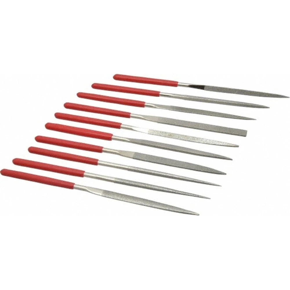 Σετ 10 μίνι λεπτών λιμών 140x3mm για ακρίβεια στα ηλεκτρονικά