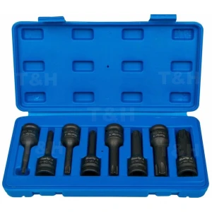 TSX TOOL Σετ καρυδάκια Torx κρούσης 1/2 T30-T80 - 8 τεμ. TSX TOOL