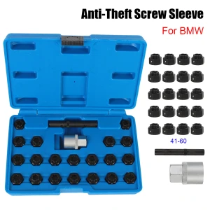 TSX TOOL Σετ καρυδάκια αντικλεπτικών BMW 22 τεμ. - εργαλείο αφαίρεσης βιδών