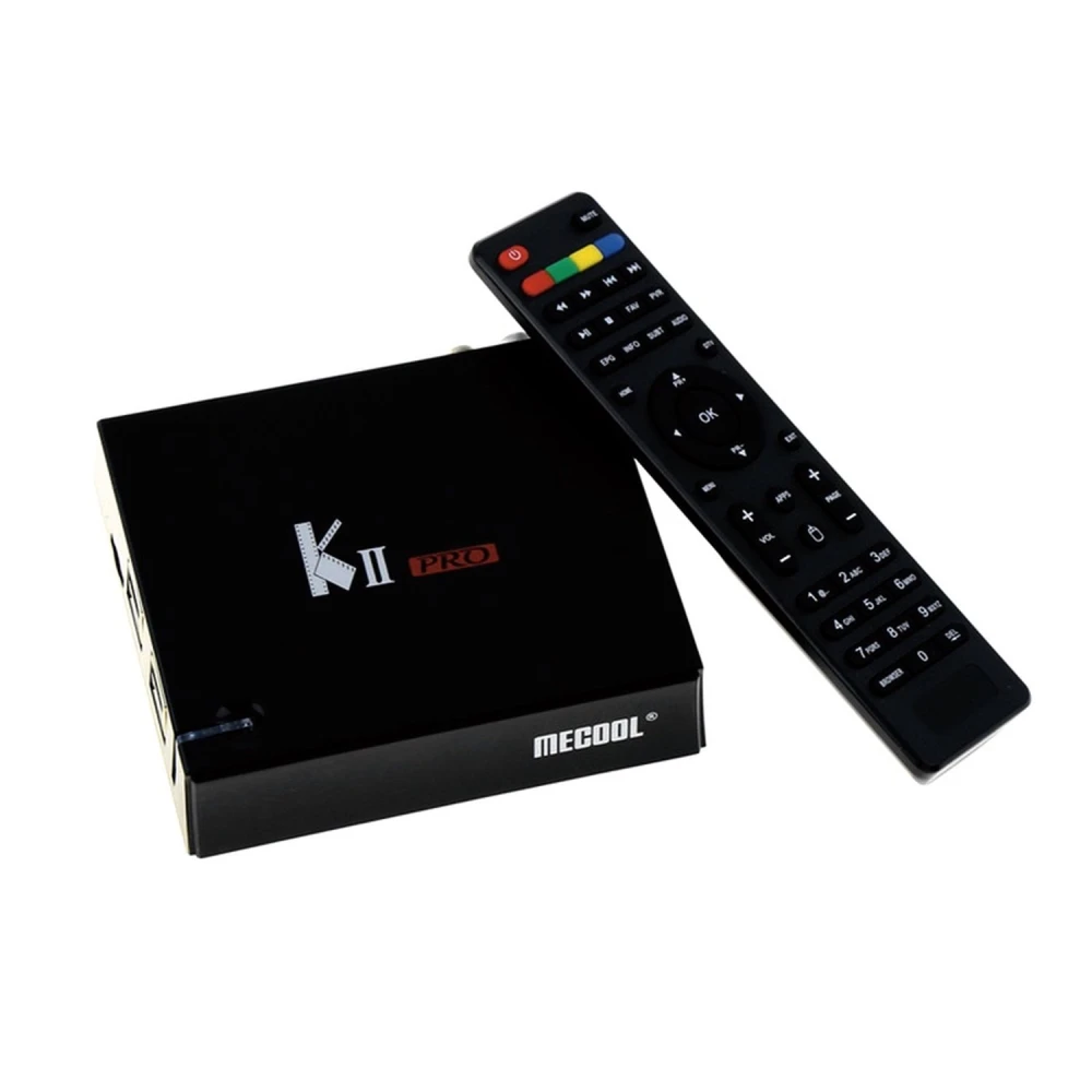 Kii Pro Android TV Box διπλός δέκτης DVB-S2 DVB-T2 2GB/16GB 4K