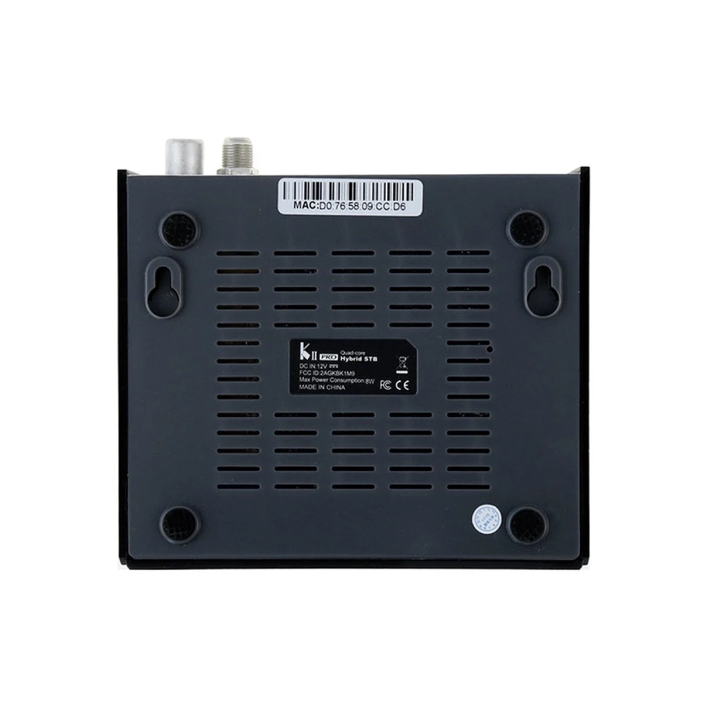 Kii Pro Android TV Box διπλός δέκτης DVB-S2 DVB-T2 2GB/16GB 4K