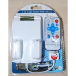 Kit αυτοκινήτου για iPod και iPhone 3G - 7 σε 1 με FM transmitter και φορτιστή