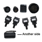 Kit profesional de cables OBDII para diagnóstico de camiones en taller
