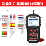 KONNWEI KW818 OBD2 σαρωτής: OBDII reader για αυτοκίνητα από 1996