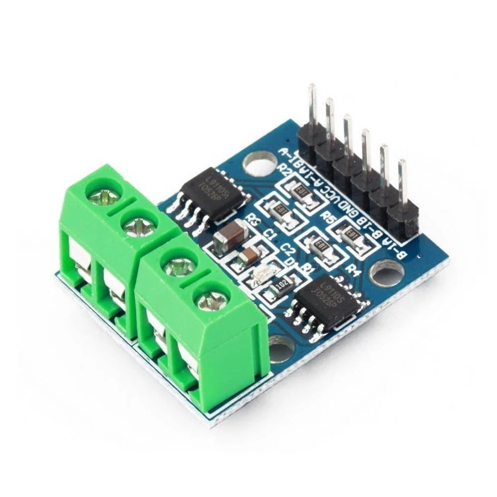 L9110s Motor Driver Arduino: Διπλός ελεγκτής DC και βηματικού για Arduino