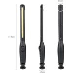 Linterna portátil LED con 4 modos de brillo para inspección y emergencias