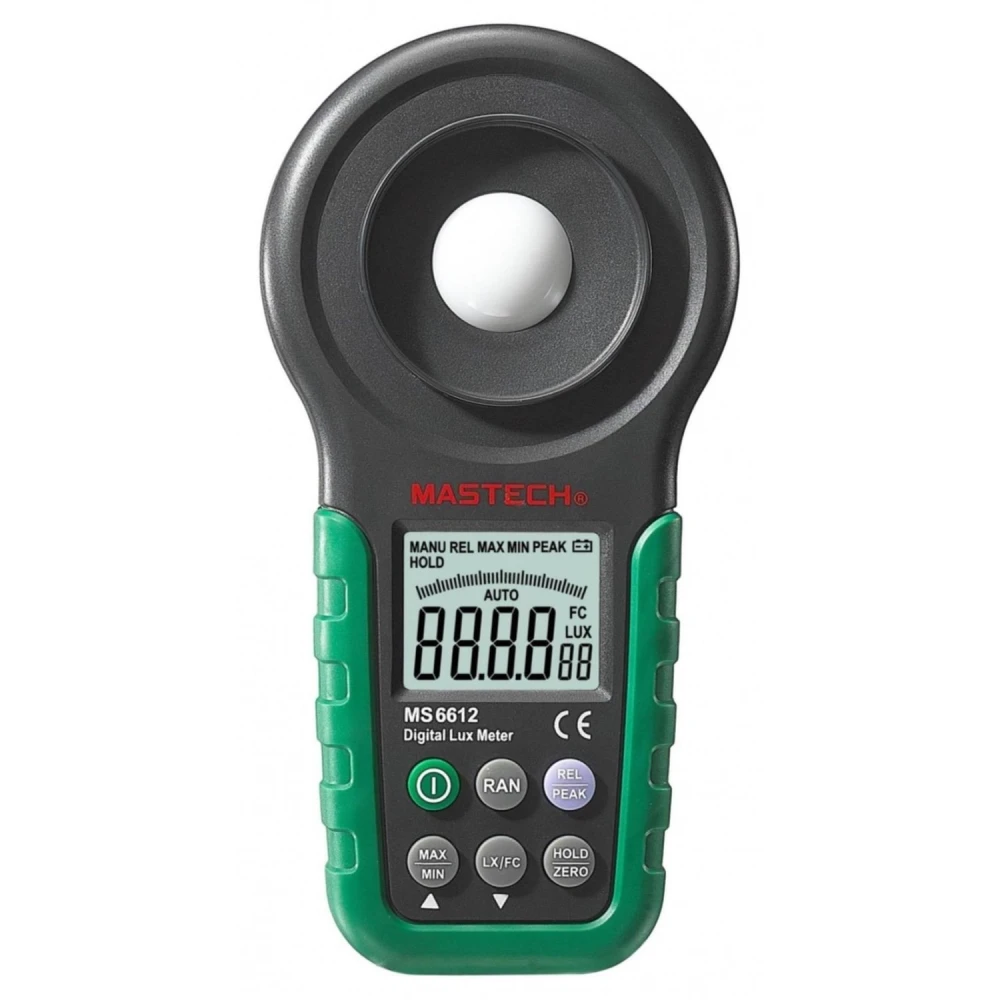 Επαγγελματικό φωτόμετρο Mastech MS6612 για ακριβή μέτρηση φωτός