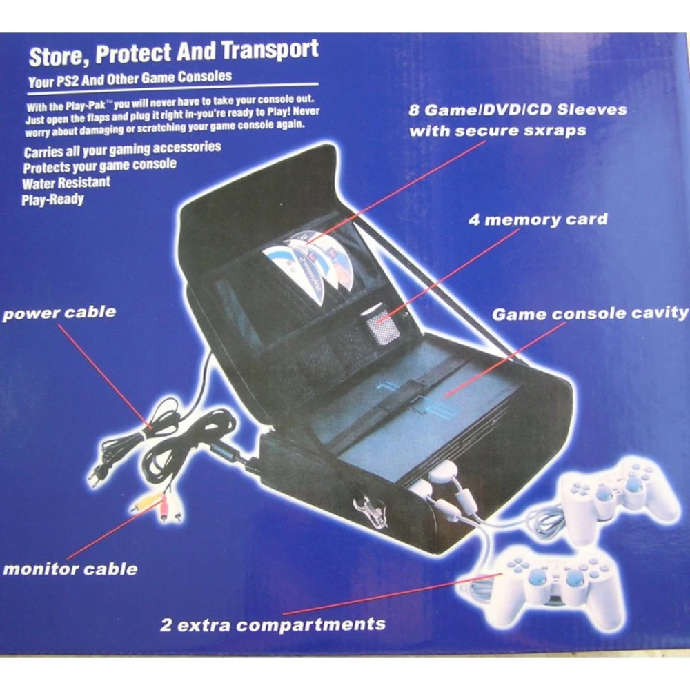 Θήκη μεταφοράς για Playstation 2 - Μεταφέρετε την κονσόλα σας με ασφάλεια
