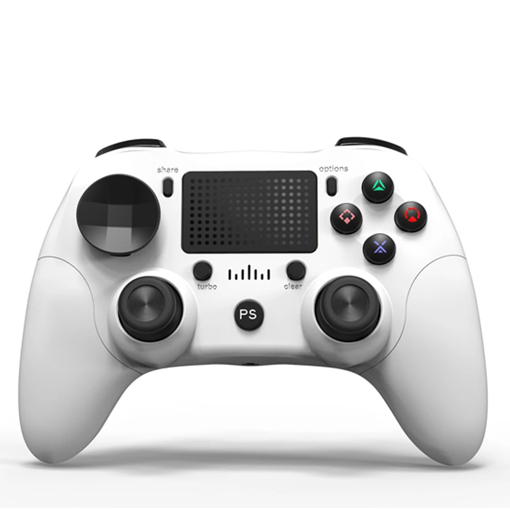 Συμβατό Χειριστήριο PS4 Λευκό Ασύρματο DoubleShock 4