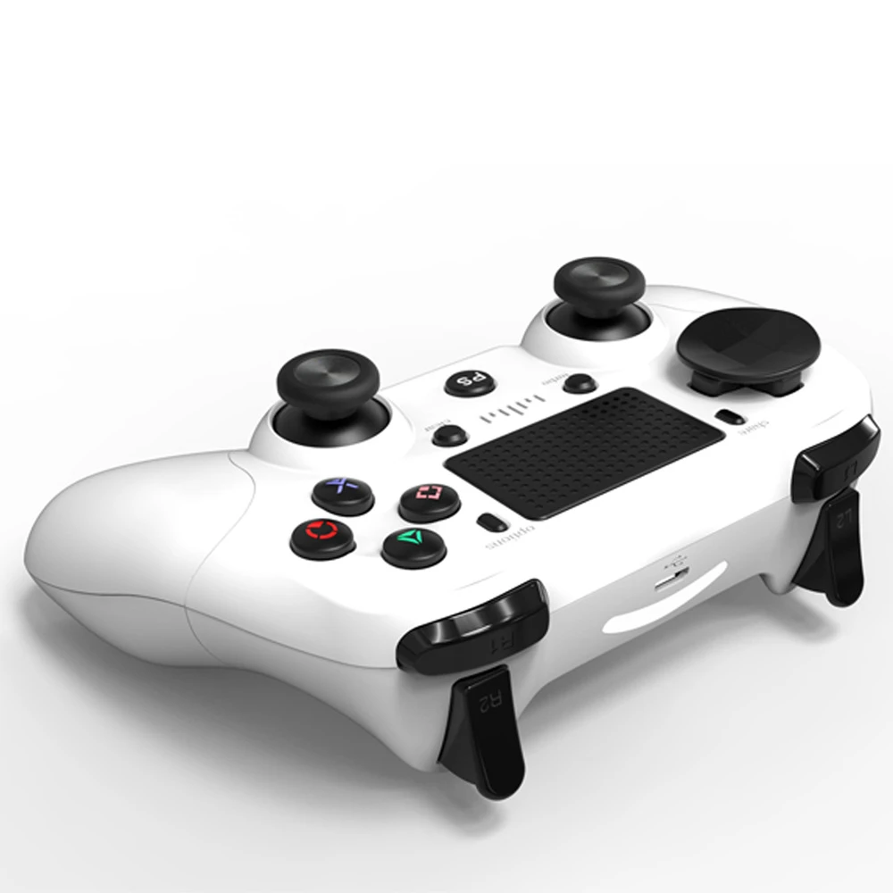 Συμβατό Χειριστήριο PS4 Λευκό Ασύρματο DoubleShock 4