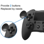 Ασύρματο χειριστήριο PS4 συμβατό μαύρο DoubleShock 4