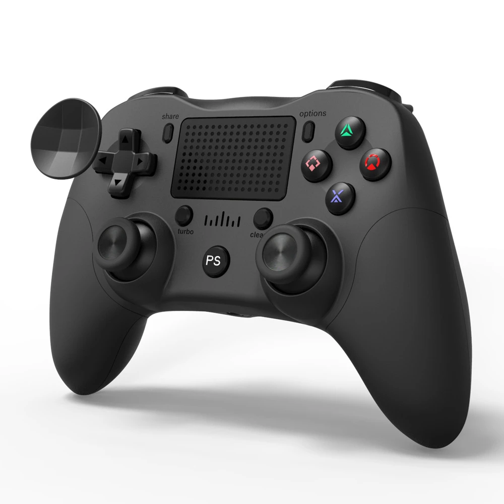 Ασύρματο χειριστήριο PS4 συμβατό μαύρο DoubleShock 4