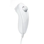 Λευκό Συμβατό Nunchuck Wii για Ακριβή και Άνετο Έλεγχο