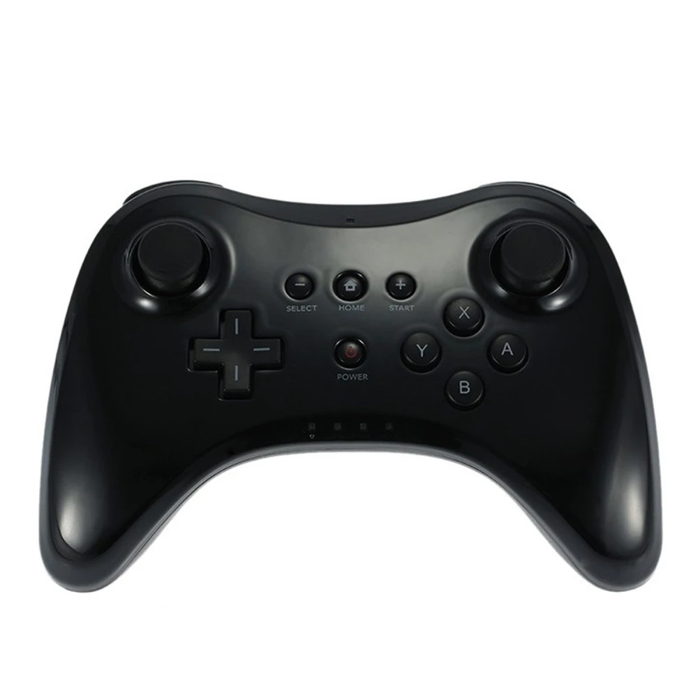 Μαύρο συμβατό χειριστήριο Wii U Pro - Ασύρματο χειριστήριο για Wii U