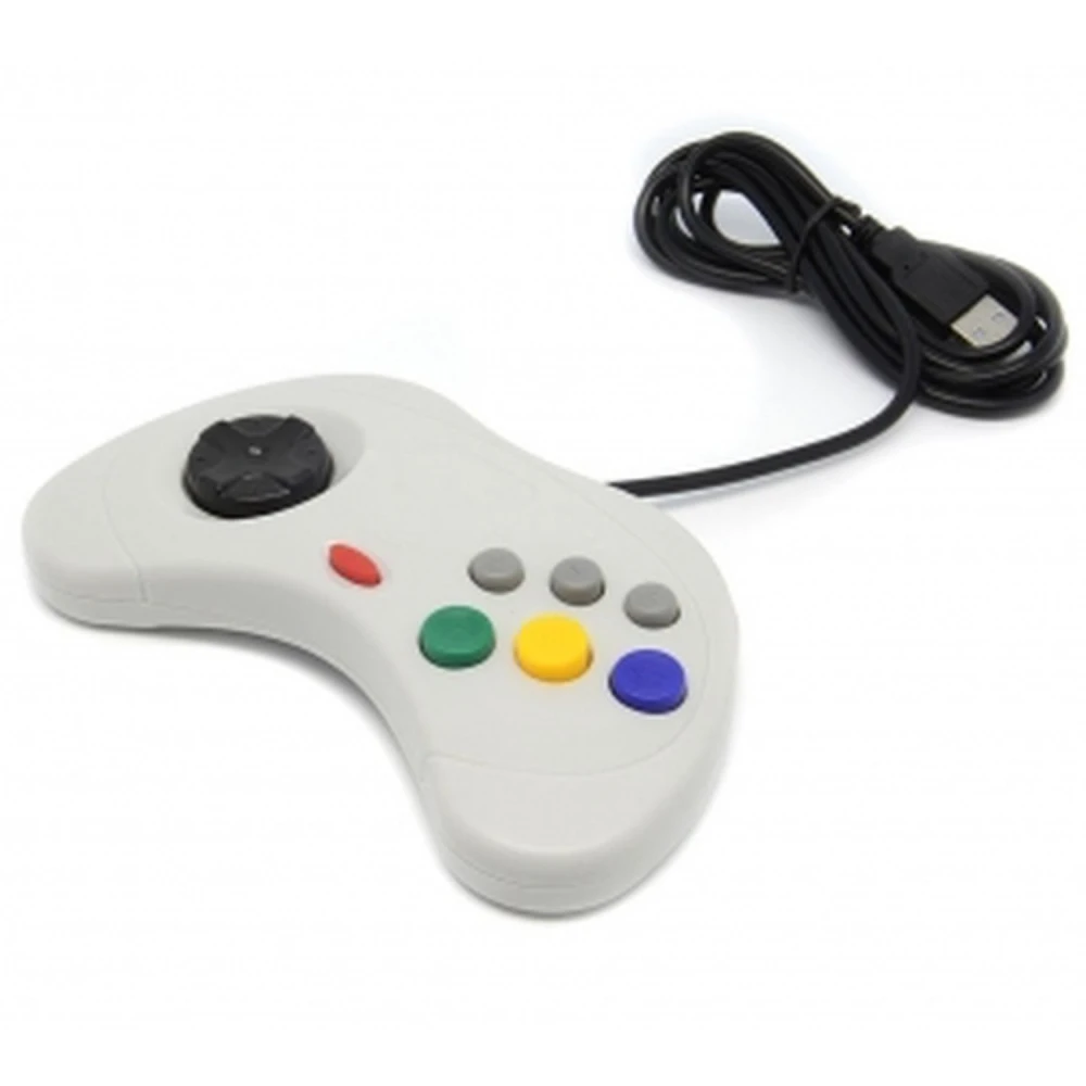 Χειριστήριο Sega Saturn USB για PC και Mac - Γκρι κλασικό