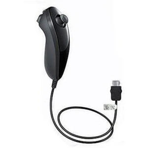 Mayflash Συμβατό Wii Nunchuck Μαύρο για Ακριβή Έλεγχο στα Παιχνίδια Wii