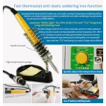 Μηχανή σημειακής συγκόλλησης Sunkko 709AD+ 220V με κολλητήρι για μπαταρία λιθίου 18650