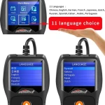 Μετρητής μπαταρίας Konnwei KW600 12V για αυτοκίνητο και μοτοσυκλέτα