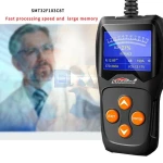Μετρητής μπαταρίας Konnwei KW600 12V για αυτοκίνητο και μοτοσυκλέτα