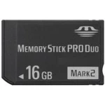 Memory Stick Pro Duo 16GB συμβατή με PSP - κάρτα μνήμης για PSP