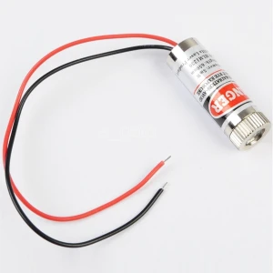 satkit Κόκκινο laser module 5mw 3v 5v με σημειακή εστίαση για ηλεκτρονικά