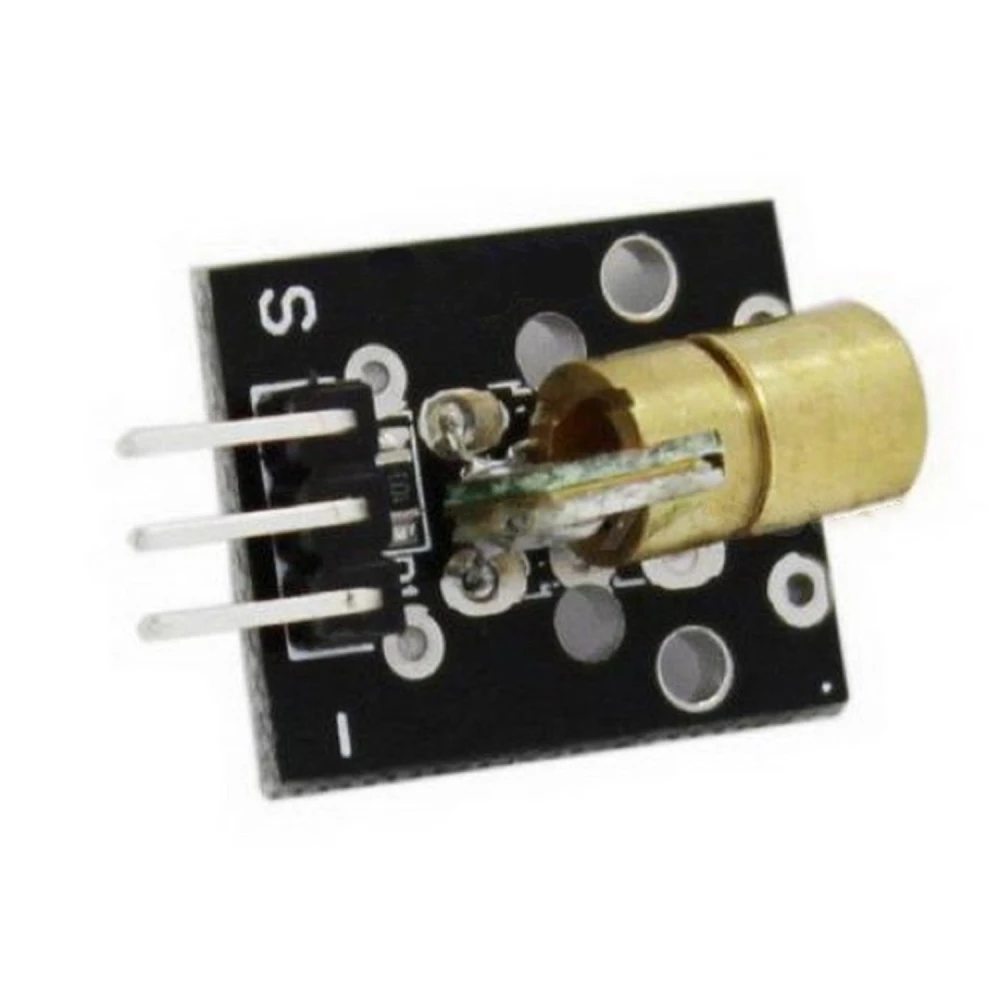 Μονάδα πομπού λέιζερ 5V κόκκινο 650 nm 5mW 6mm για Arduino