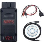Mpps V21 ECU εργαλείο ρύθμισης chips Main + Tricore + Multiboot με καλώδιο