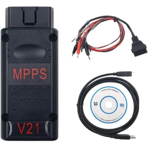 Mpps V21 ECU εργαλείο ρύθμισης chips Main + Tricore + Multiboot με καλώδιο