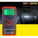 MST-2800B ψηφιακό πολύμετρο με μεγάλη οθόνη LCD για αυτοκίνητο