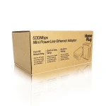 Σετ 2 PLC Ethernet 500Mbps για Internet μέσω ρεύματος