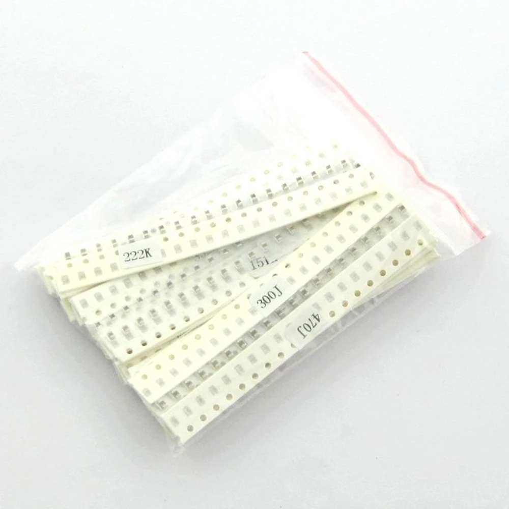 Σετ πυκνωτών SMD 0805 - 700 τεμ. με 35 διαφορετικές τιμές από 1pF έως 10uF