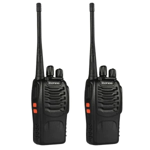 Πακέτο 2 Walkie Talkie Baofeng BF-888S Dual Banda UHF 5W με ακουστικό